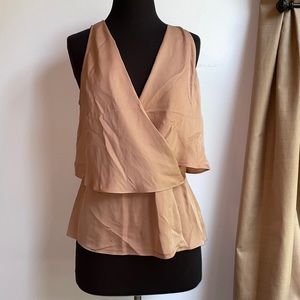 Theory 100% silk blouse